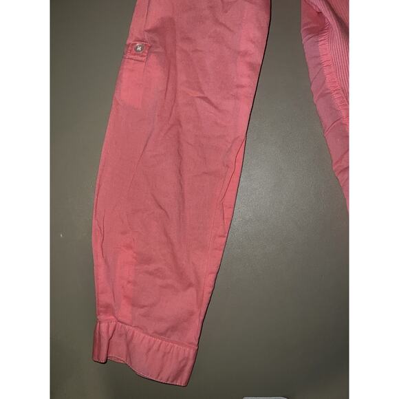 Old Navy Button Down Pink Long Sleeve Women’s Size S With Stretch Side Panels - Picture 5 of 6